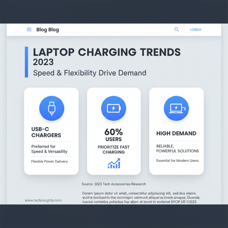 Best Type C Laptop Chargers for Fast and Efficient Charging Solutions?