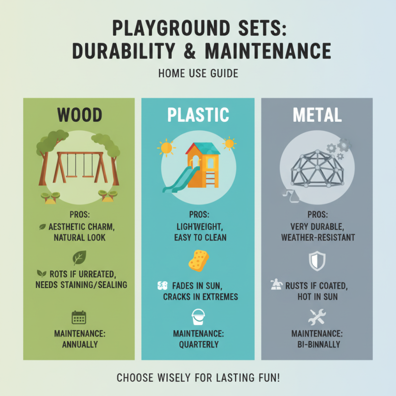 How to Choose the Best Playground Sets for Home Safety and Fun?