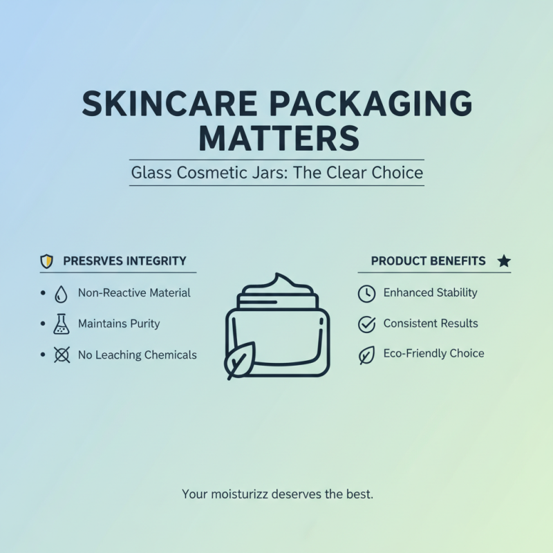 Why Choose Glass Cosmetic Jars for Your Skincare Products?