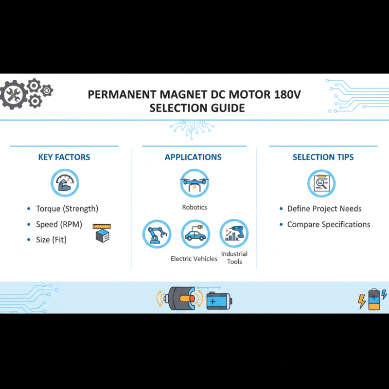 Top 10 Best Permanent Magnet DC Motor 180V Options for Your Projects?