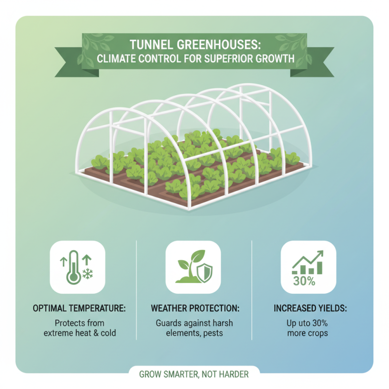 What are the Benefits of Tunnel Greenhouses for Gardening?