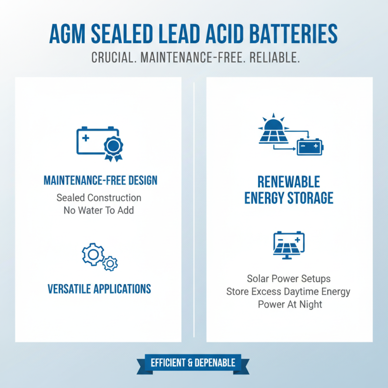 Top AGM Sealed Lead Acid Battery Features Benefits and Applications?