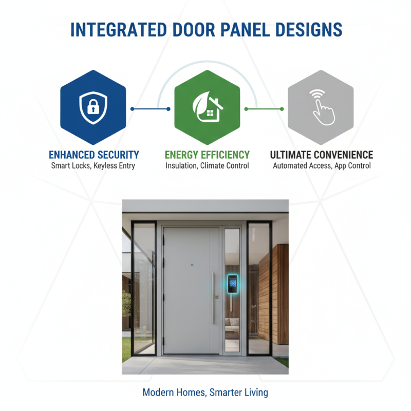 2026 Best Integrated Door Panel Designs for Modern Homes?