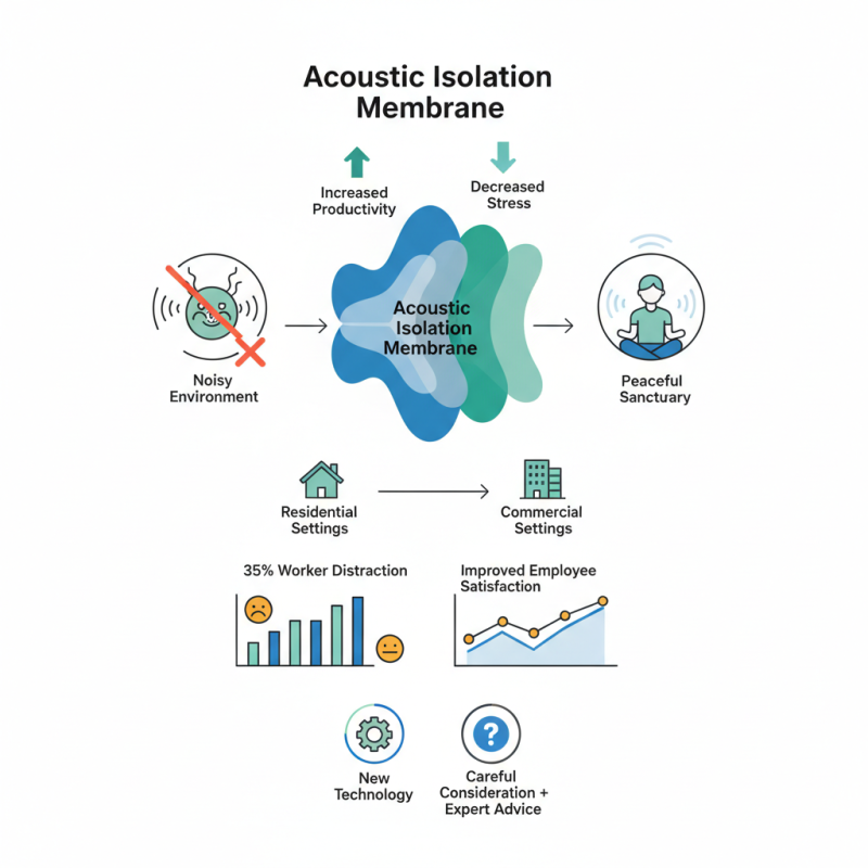 Top Acoustic Isolation Membrane Options for Superior Soundproofing Solutions?