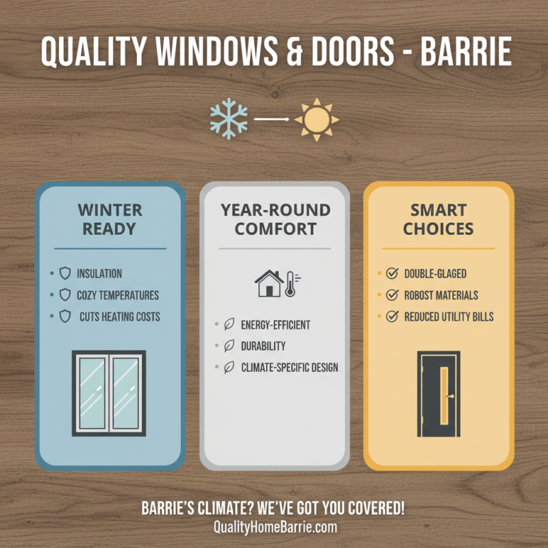 What is the Best Windows and Doors in Barrie for Your Home?