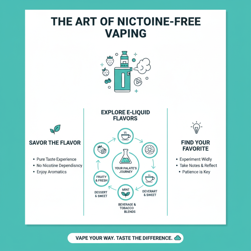 Zero Nicotine E-Liquid Tips for Beginners to Enjoy Vaping