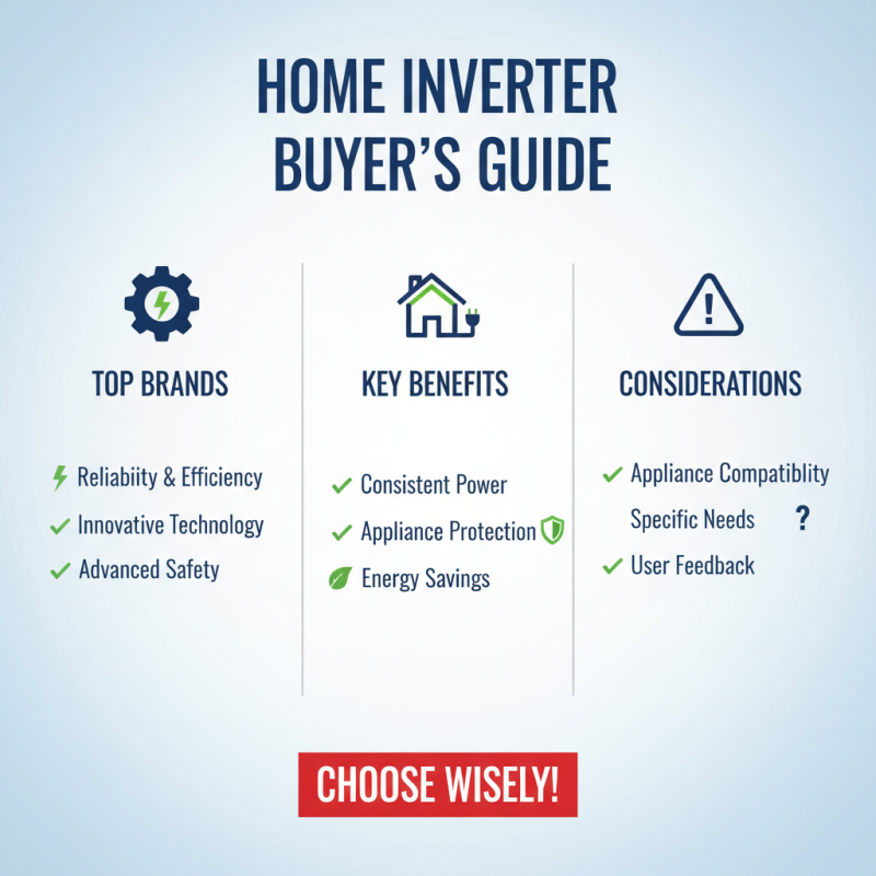 10 Best Home Inverters for Reliable Power Solutions?