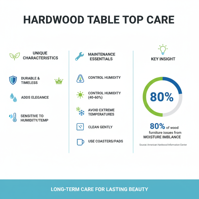 10 Essential Tips for Maintaining Your Hardwood Table Top