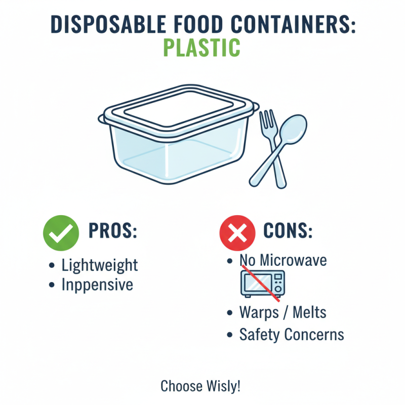 How to Choose the Best Disposable Containers for Food?