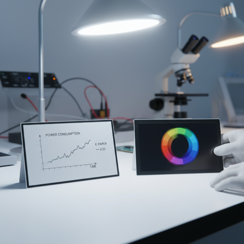 Why Choose E Paper Display Over Lcd Display Modules?