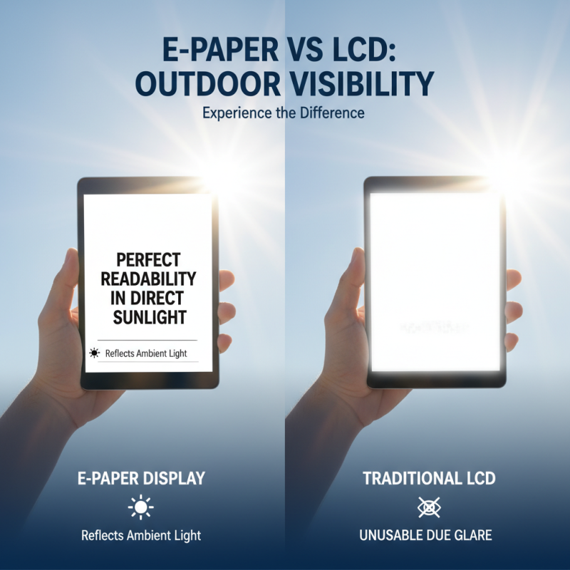 Why Choose E Paper Display Over Lcd Display Modules?