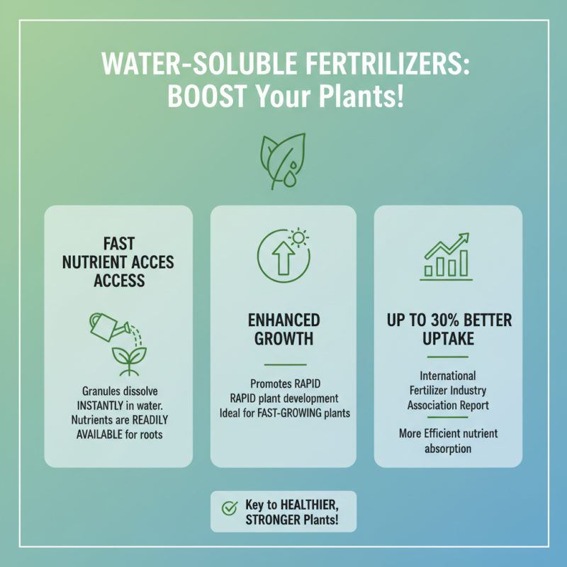 Why Choose Water Soluble Granular Fertilizer for Your Plants?