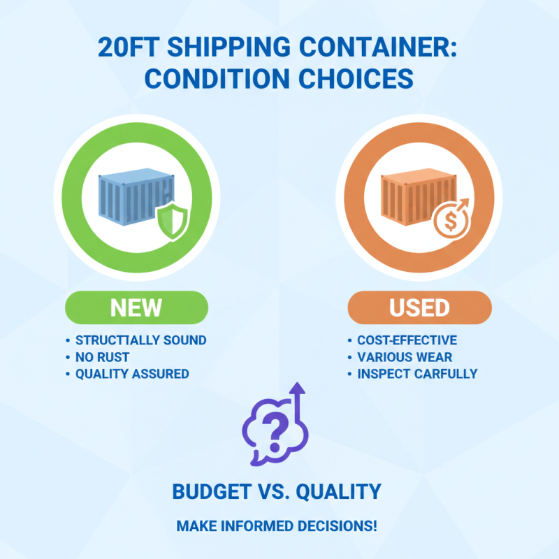 How to Choose the Right 20ft Containers for Your Shipping Needs?