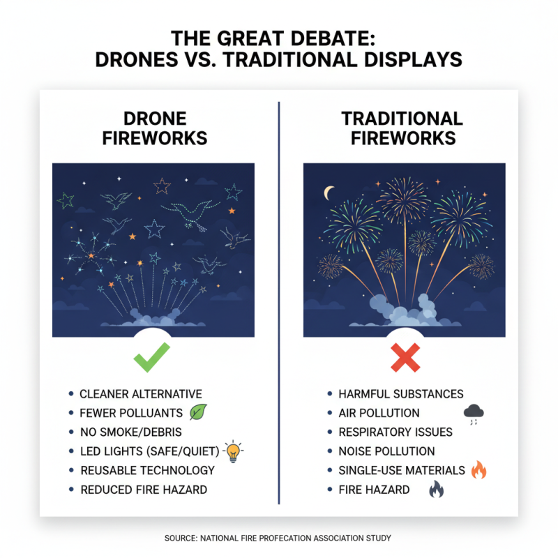 Why Are Drone Fireworks Shows Becoming Popular?