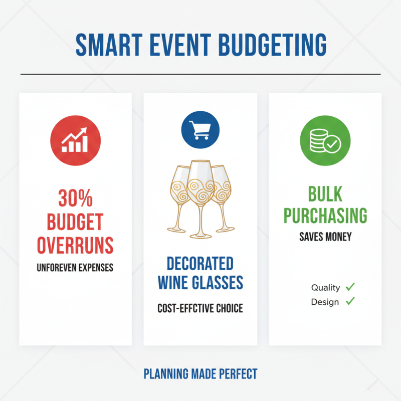 How to Choose Decorated Wine Glasses Wholesale for Your Event Needs?