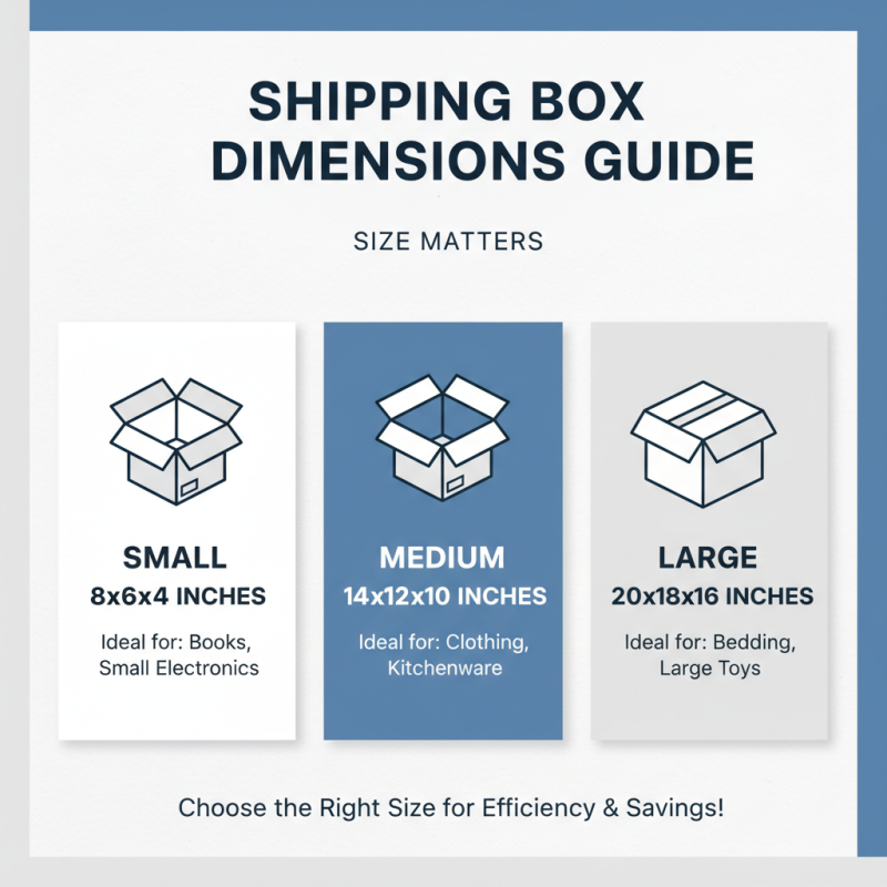 What are the Different Shipping Box Sizes for Your Needs?