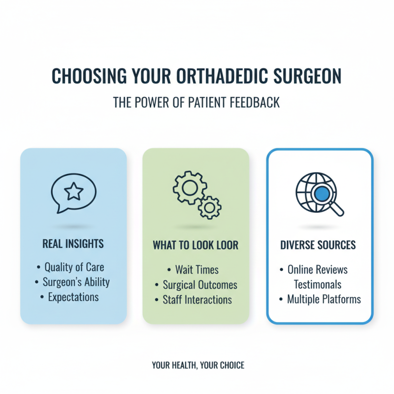 Top 10 Tips for Choosing the Right Orthopedic Surgeon for Your Needs?