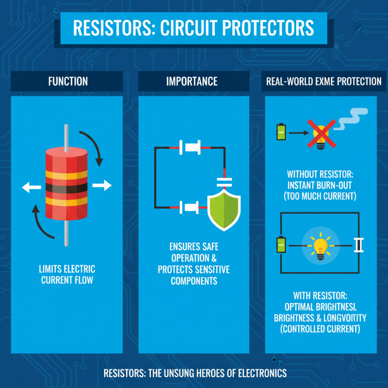 What is the Role of Resistors and Capacitors in Electronic Circuits?