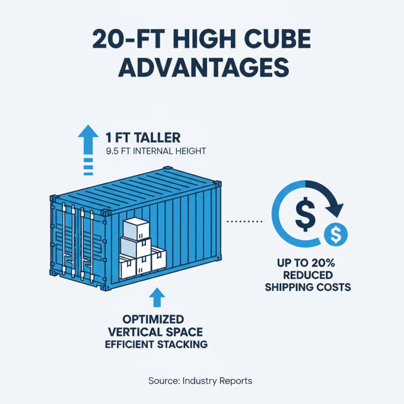 How to Use a 20 ft High Cube Container for Storage and Shipping?