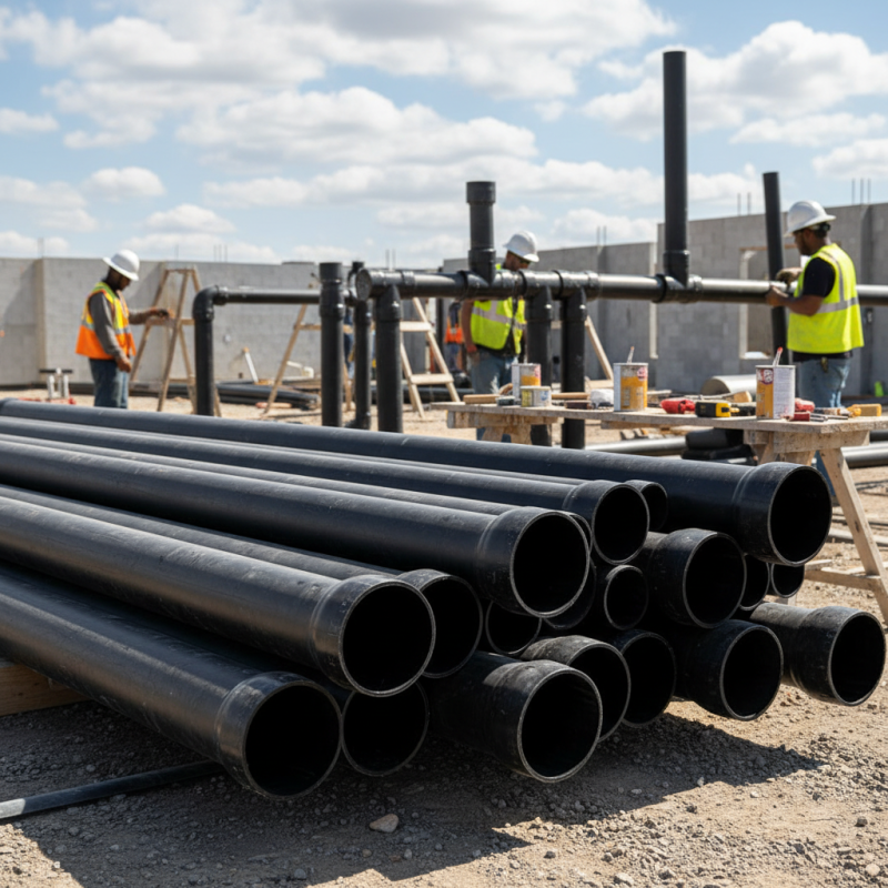 Why is Black PVC Pipe Preferred for Plumbing and Construction Applications?