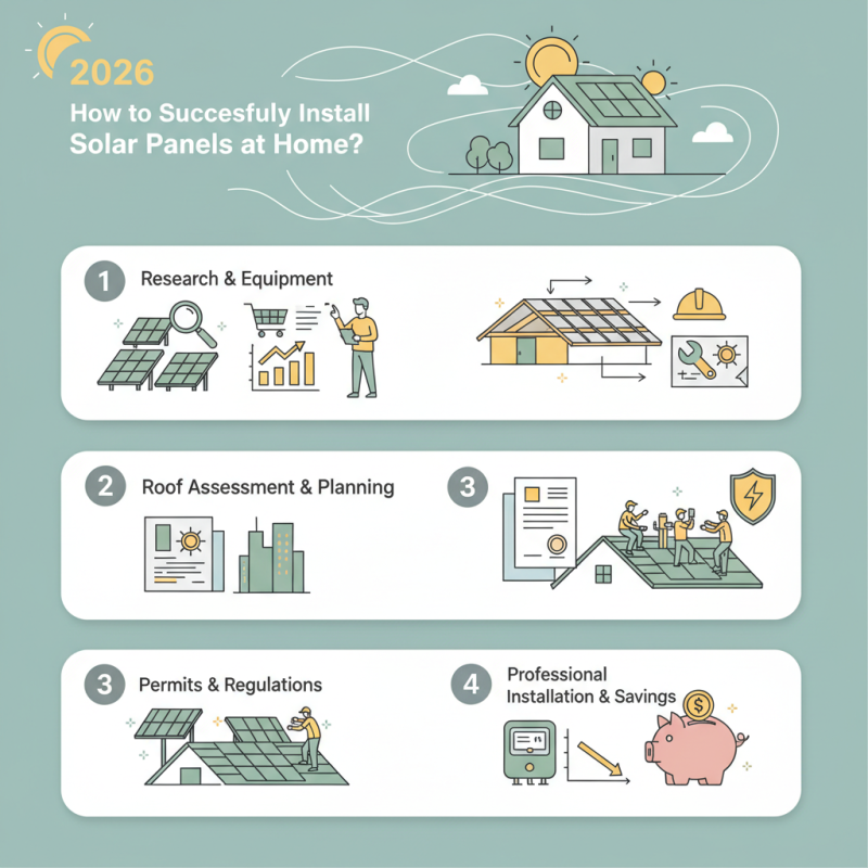 2026 How to Successfully Install Solar Panels at Home?