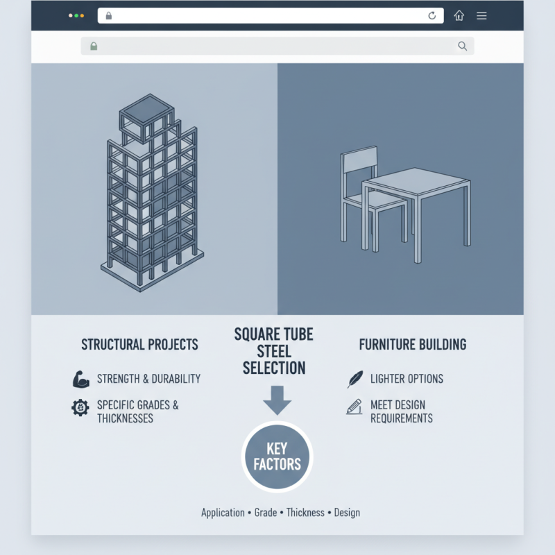 2026 How to Choose the Right Square Tube Steel for Your Project?