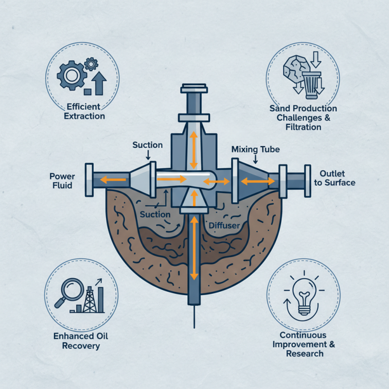 What is a downhole jet pump and how does it work?