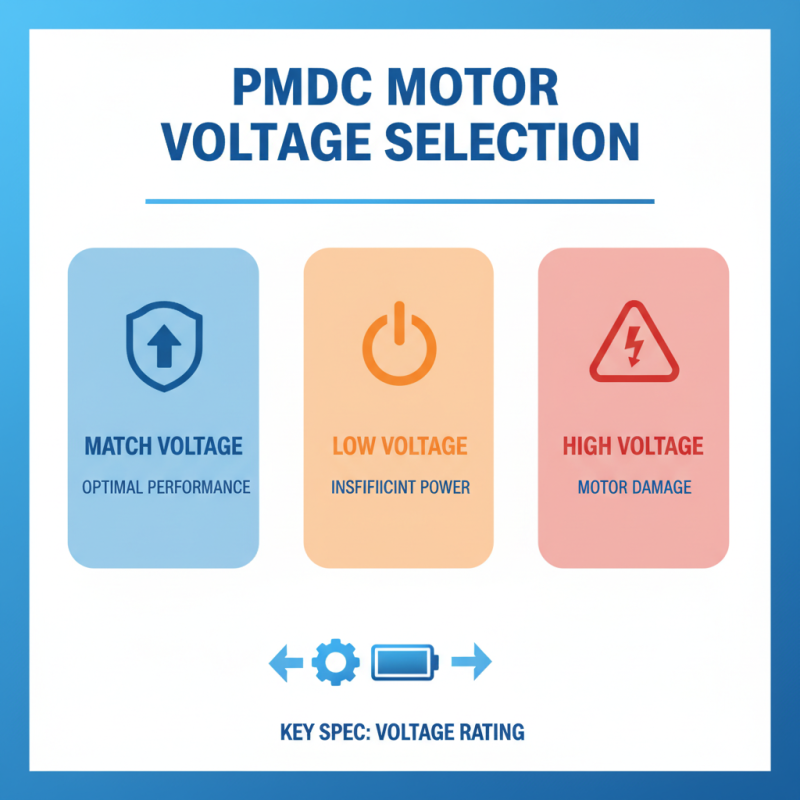 How to Choose the Right Pmdc Motor for Your Project?