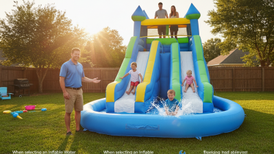 How to Choose the Best Inflatable Water Slide for Your Kids?