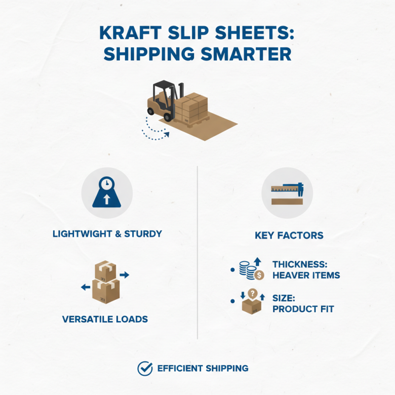 How to Use Kraft Slip Sheets for Efficient Shipping?