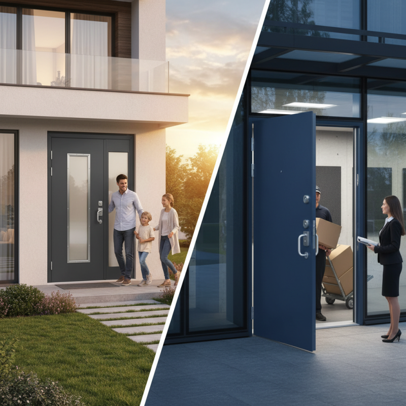 Benefits of Steel Metal Doors for Home and Business Use?