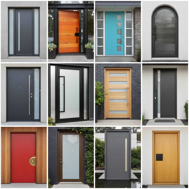 Top 10 Modern Front Door Designs for a Stunning Entrance?