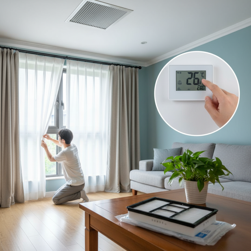 How to Improve Air Conditioning Efficiency at Home?