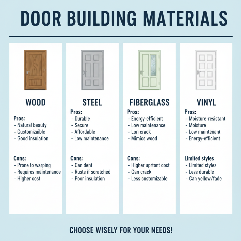 2026 How to Choose the Best Door Building Materials for Your Home?