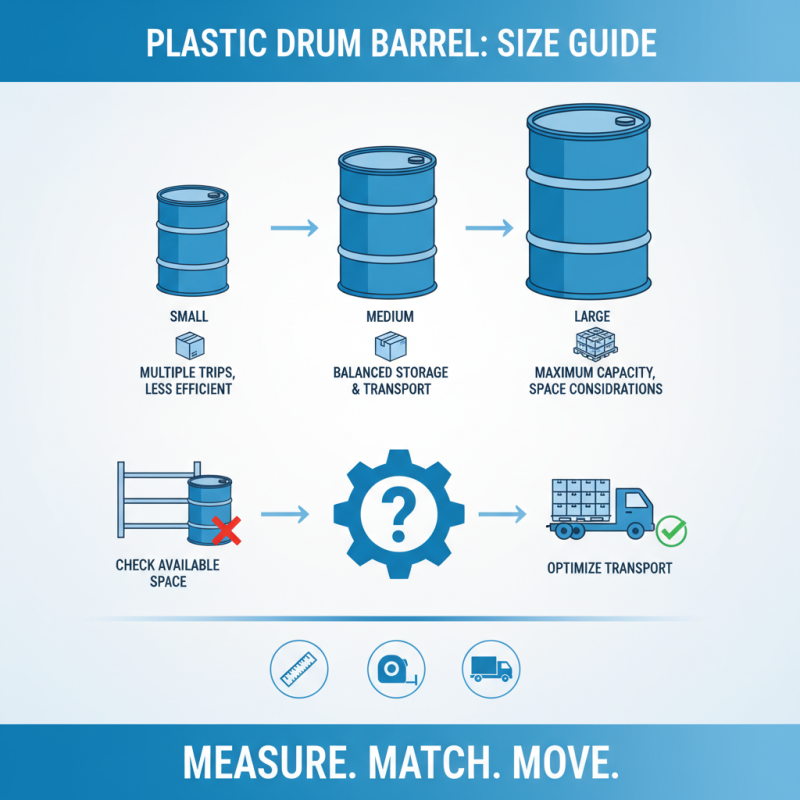 How to Choose the Right Plastic Drum Barrel for Your Needs?