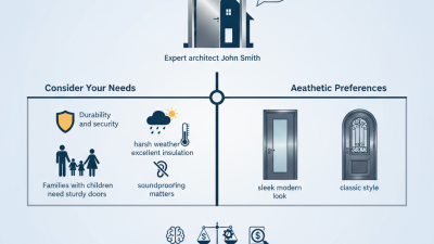 How to Choose the Best Steel Metal Doors for Your Home?