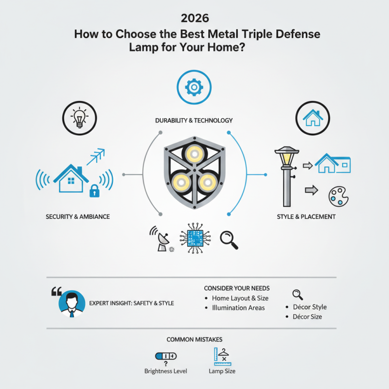 2026 How to Choose the Best Metal Triple Defense Lamp for Your Home?