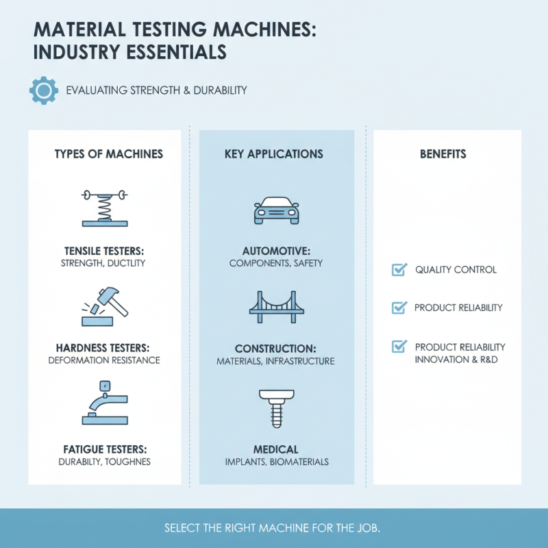 What is a material testing machine and how does it work?