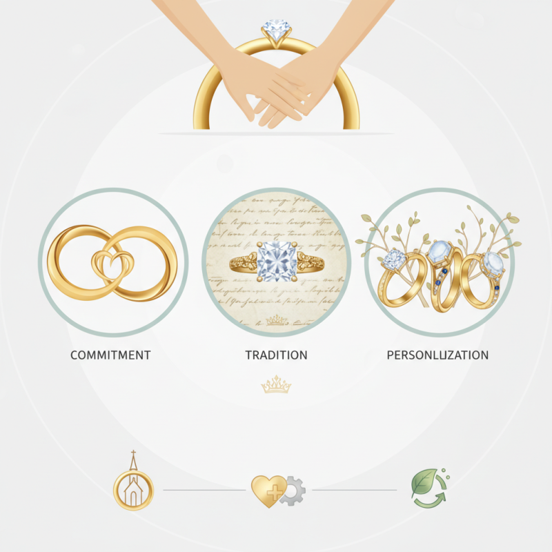 What is the significance of gold engagement rings in modern romance?