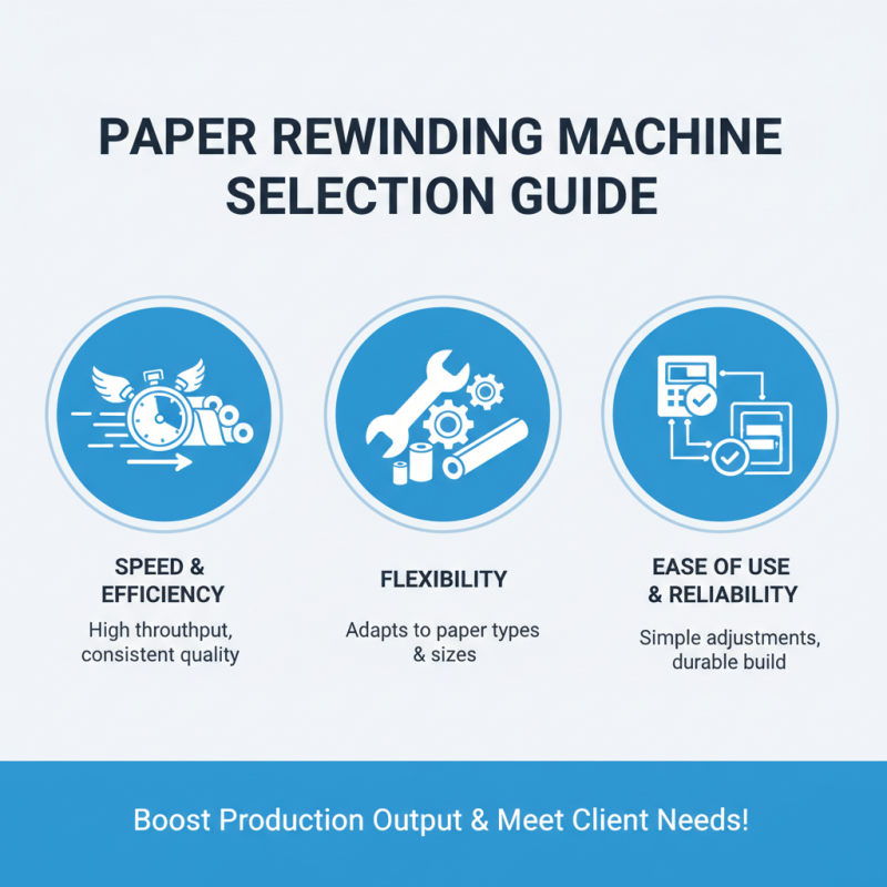 10 Essential Tips for Choosing the Right Paper Rewinding Machine?