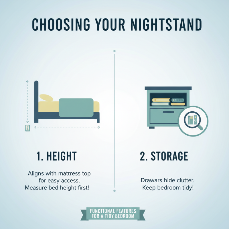 How to Choose the Best Night Stand Side Tables for Your Bedroom?