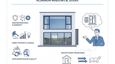 Why Choose an Aluminum Window and Door Supplier for Your Home?