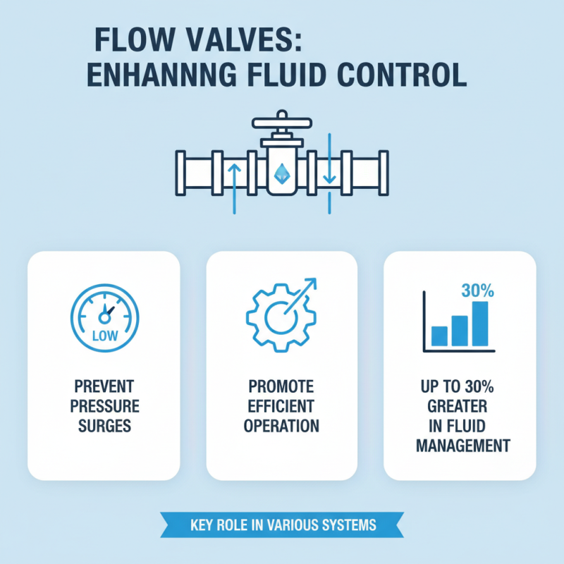 Why Are Flow Valves Essential for Efficient Fluid Control?