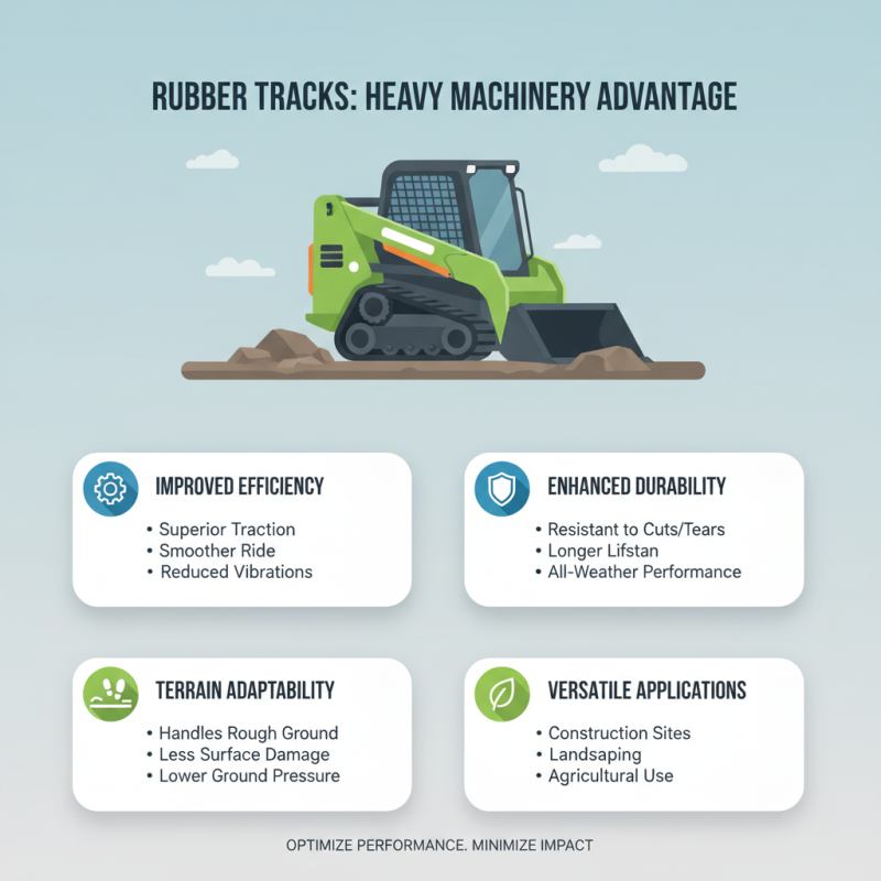 Why Are Rubber Tracks Essential for Heavy Machinery Efficiency?