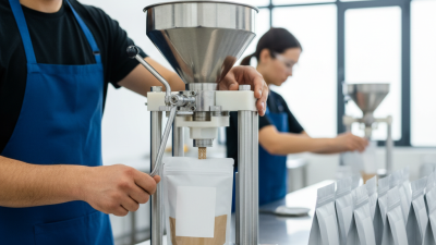 What is a manual pouch filling machine and how does it work?