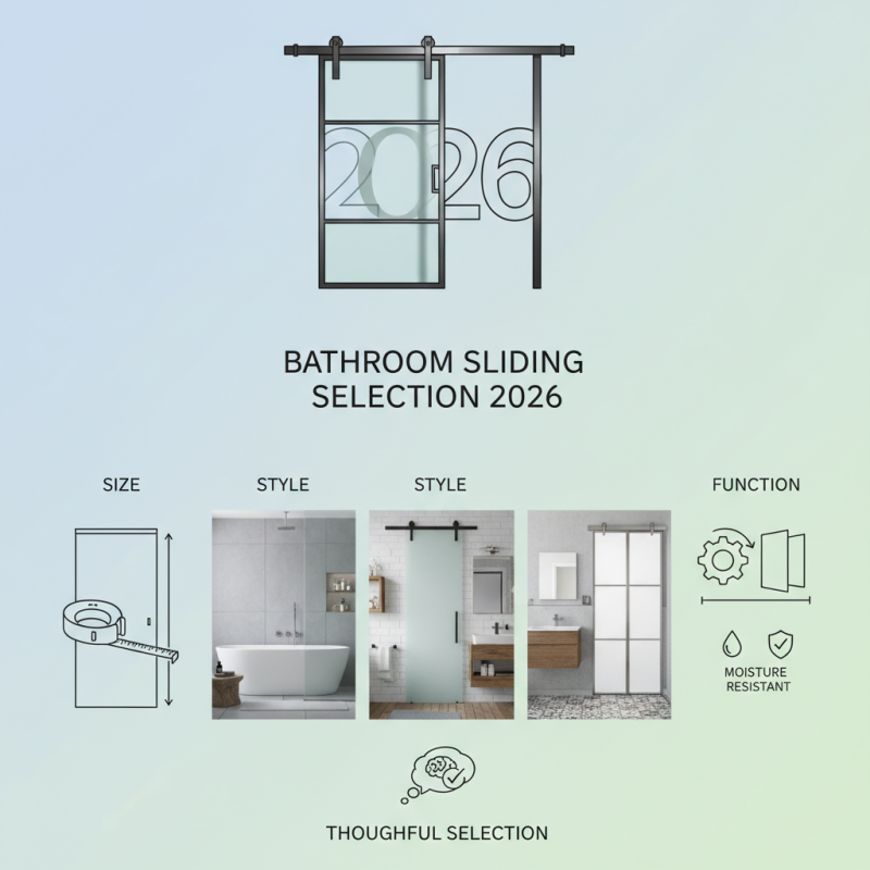How to Choose the Best Bathroom Sliding Door for Your Home in 2026?