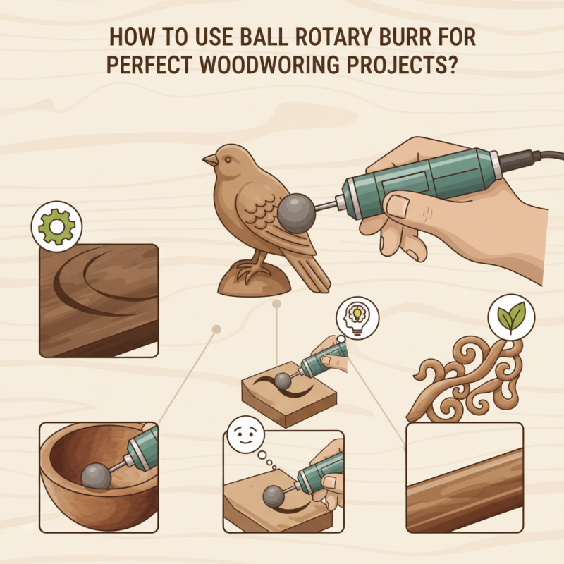 How to Use Ball Rotary Burr for Perfect Woodworking Projects?
