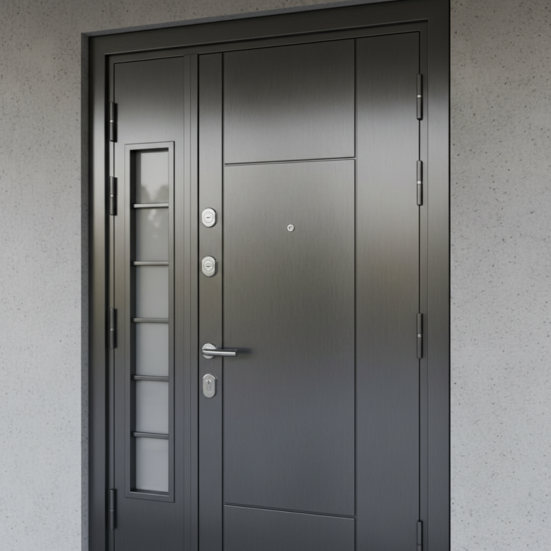 What are the Benefits of Steel Metal Doors for Security?