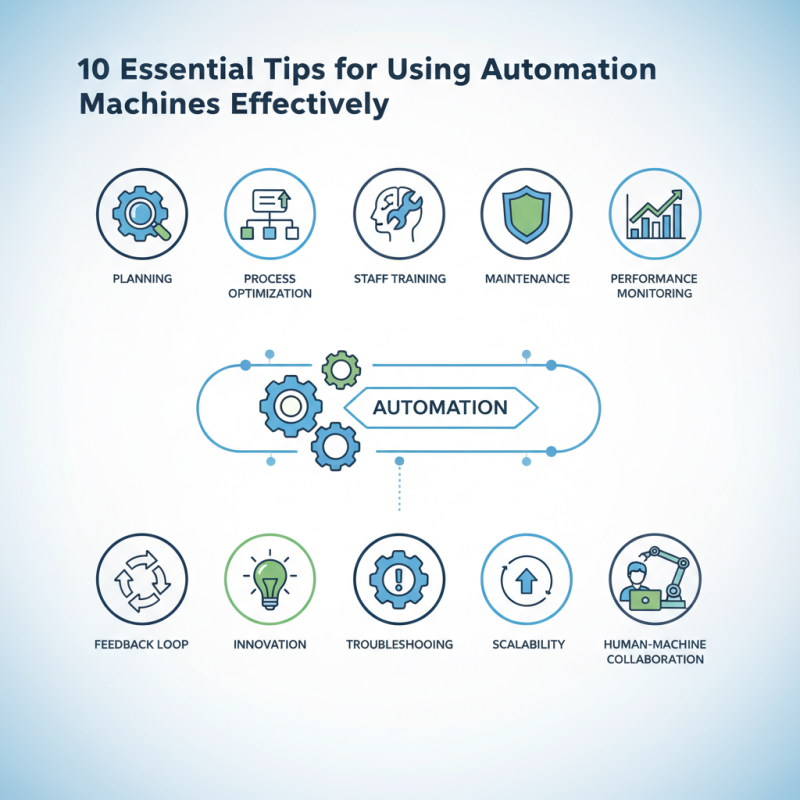 10 Essential Tips for Using Automation Machines Effectively?