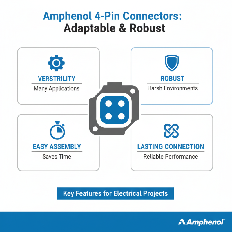 Why Choose Amphenol 4 Pin Connector for Your Electrical Projects?